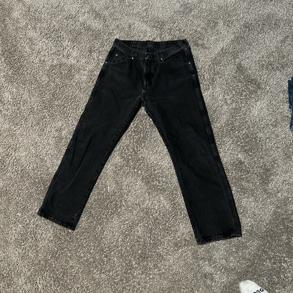 Men’s vintage black jeans - Picture 2 of 2
